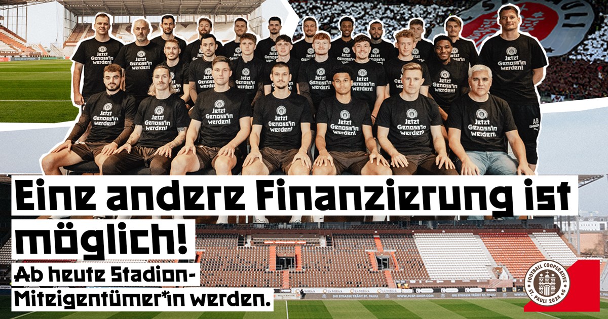 Write history together: Become a member of the FCSP – FC St. Pauli