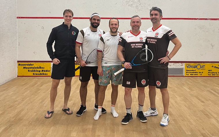 Squash-Team mit ordentlichem Start in der Oberliga